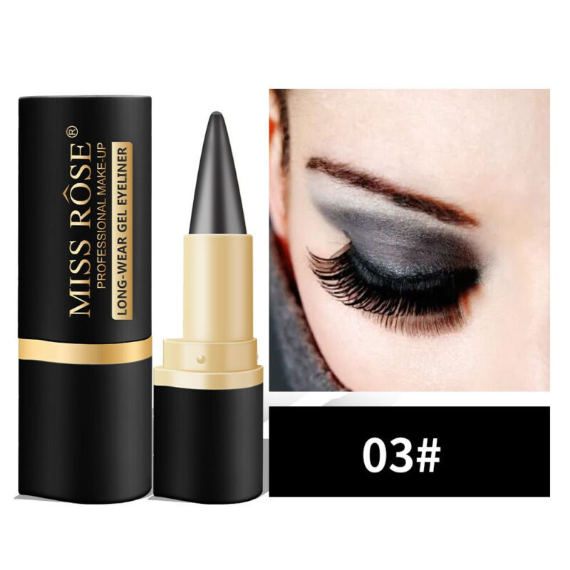 Black Miss Rose Gel Eye Liner