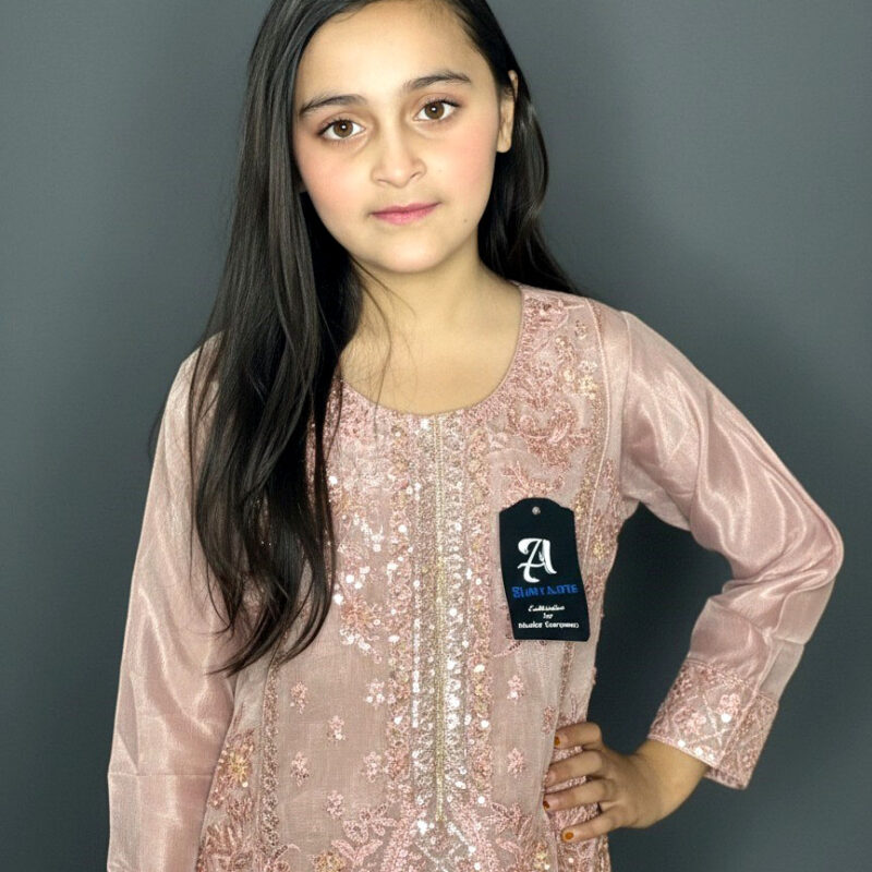 Blush pink  Kids Festive/party wear